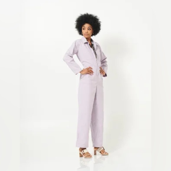 Universal Thread lilac lavender Overalls Jumpsuit - Picture 4 of 4